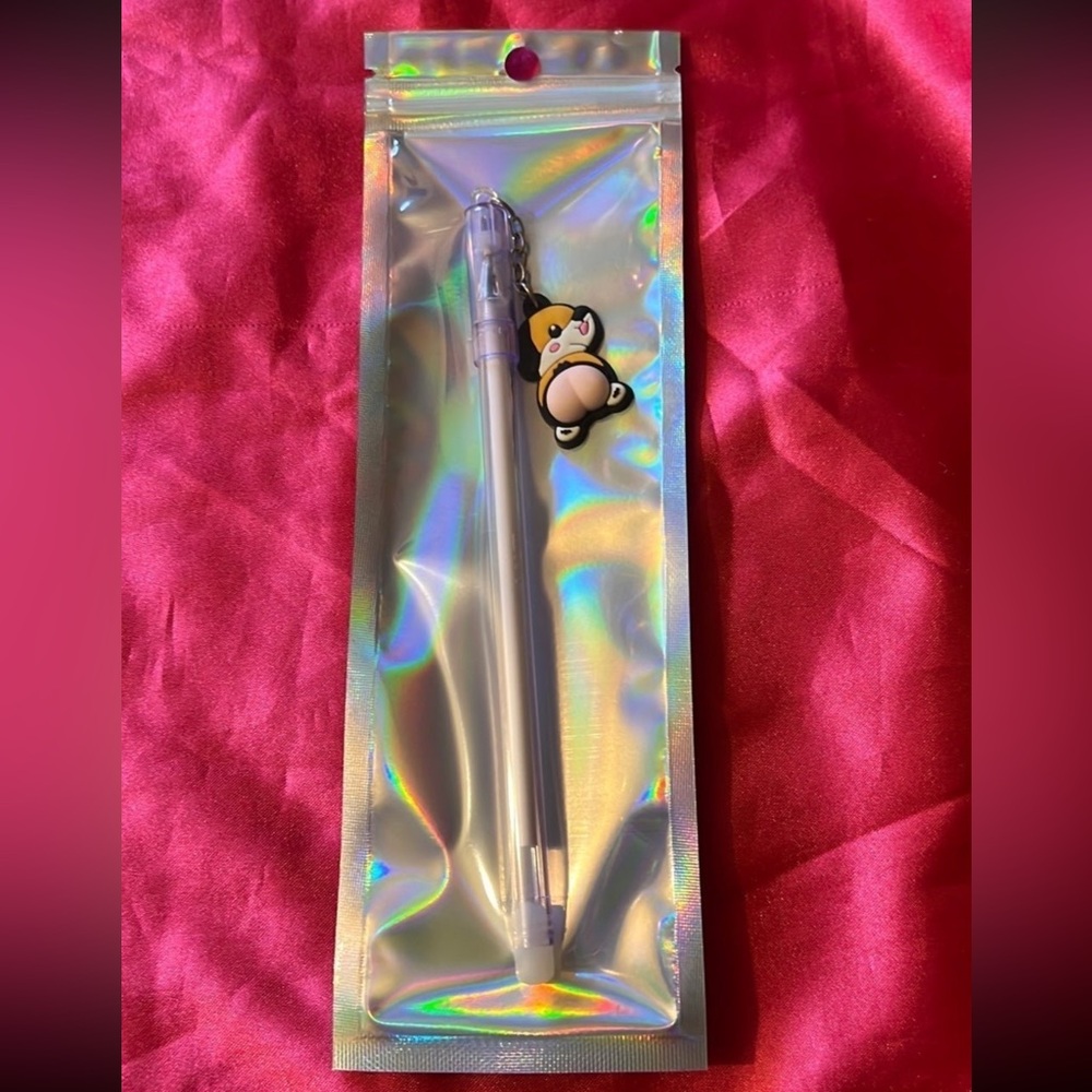 Dog dangle charm pen